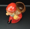 Tomte med säck, lergods, 1900-tal.