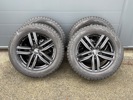 Vinterdäck, 4 st, Yokohama 235/55R18, Ice Guard G075, på aluminiumfälg.