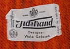 Viola Gråsten, plädar, ett par, ull, Tidstrand.