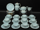 Arthur Percy, teservis, 28 delar, porslin, "Grand", Upsala Ekeby, 1930-tal.