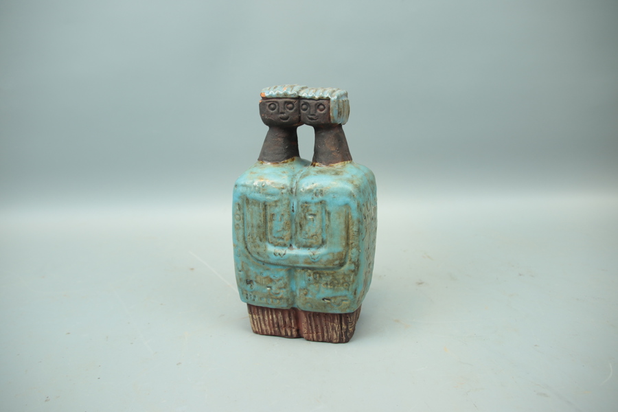 Lars Bergsten, figurin, keramik.