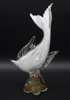 Figurin, glas, fisk, Murano, Italien.