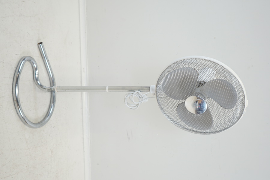 Golvfläkt, metall, höj/sänkbar, ide line.