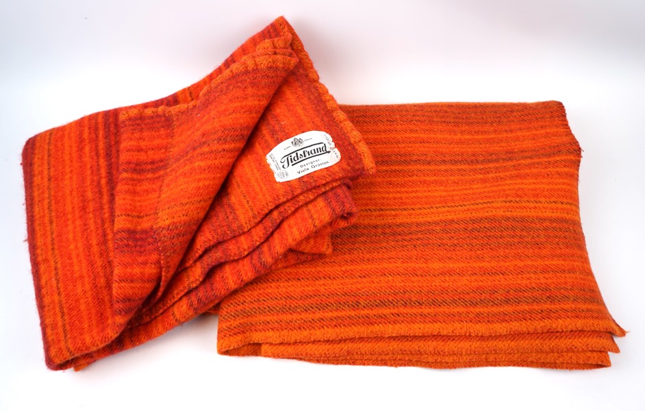 Viola Gråsten, plädar, ett par, ull,  Tidstrand.