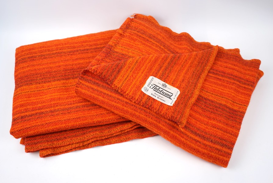 Viola Gråsten, plädar, ett par, ull,  Tidstrand.