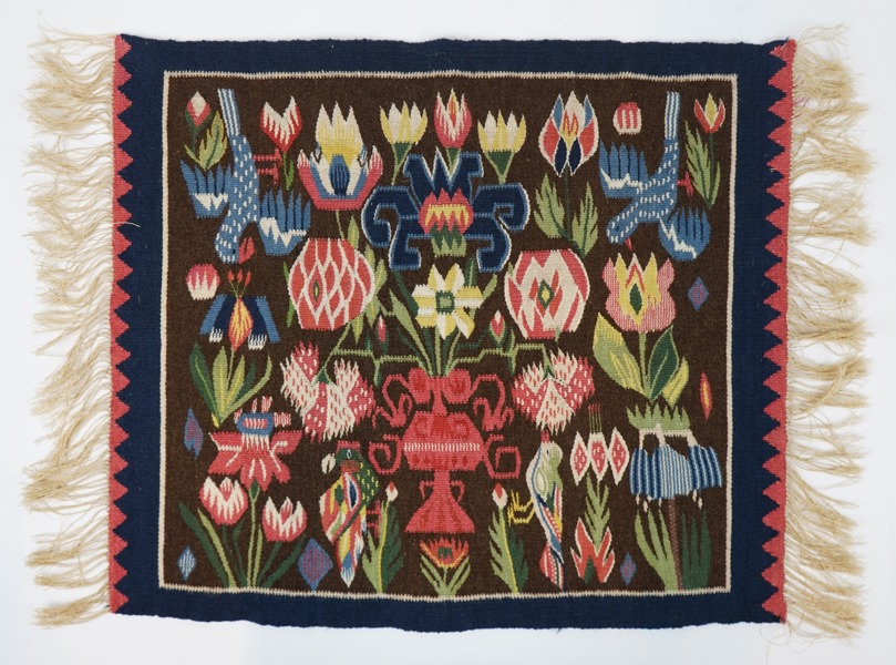 Flamskvävnad, allmogetextil.