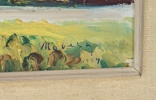 Maurice Moberg, olja på pannå, signerad, 1954.