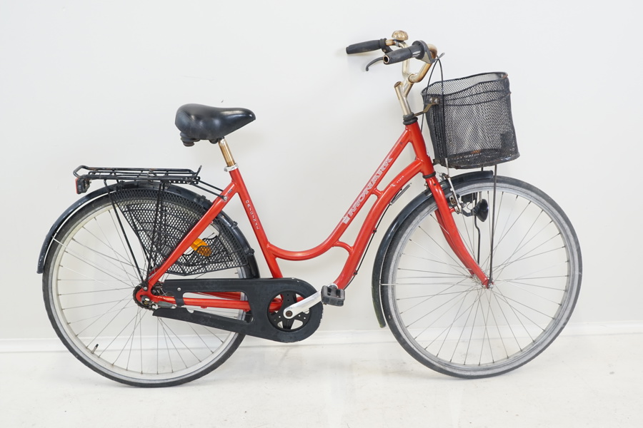 Damcykel, 28 tum, 3 växlar, Monark.