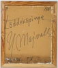 Yngve Majvall, ''Lödddeköpinge'', olja på pannå, signerad, 1981.
