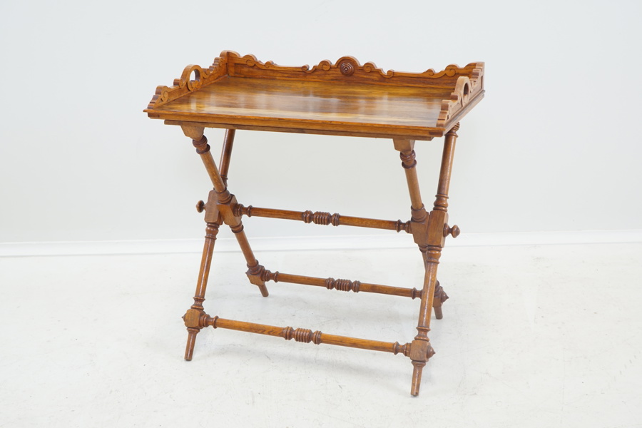 Brickbord, hopfällbart, ek, 1900-tal.