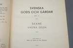 Bok, Gods och Gårdar, Skåne Västra Delen.