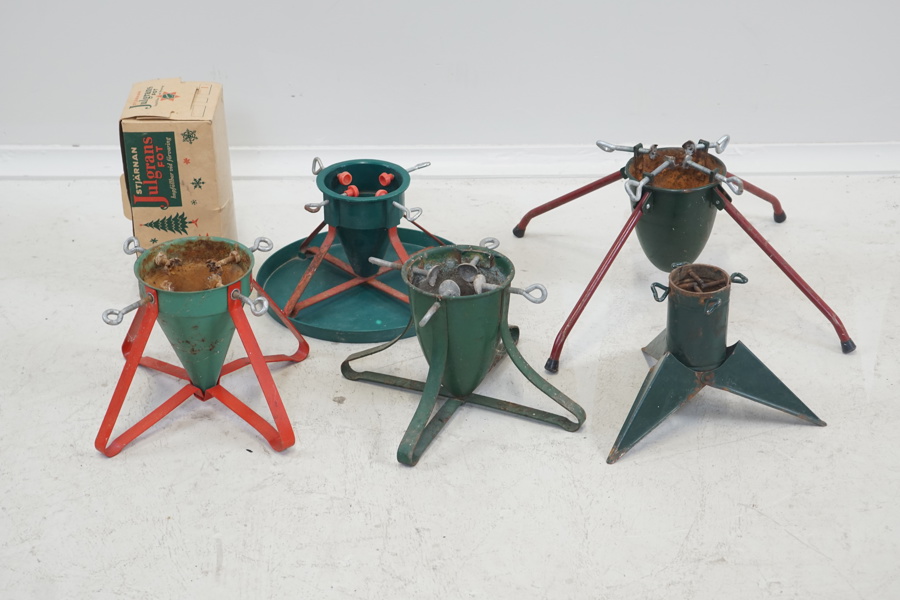 Julgransfötter, 5 st, bl.a Stjärnan.