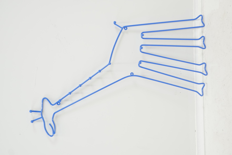 Klädhängare, vägghängd, metall, IKEA.
