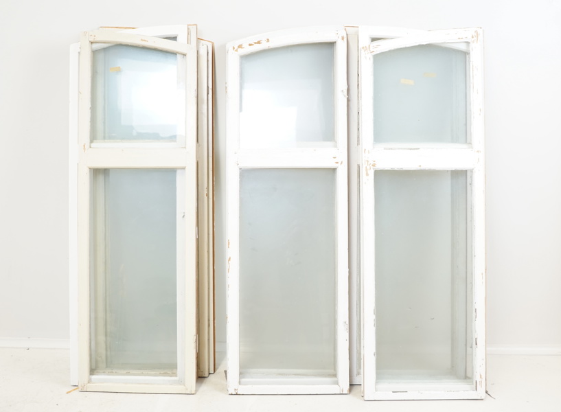 Fönster med karm, 12+2 st.