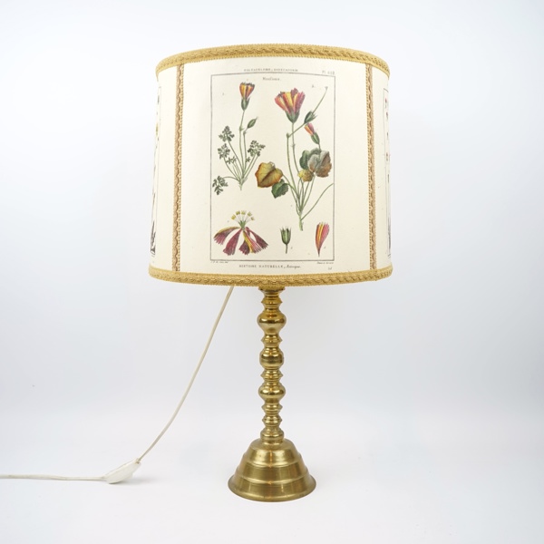 Bordslampa, mässing.