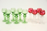 Remmare/likörglas, 10 st, 1900-tal.