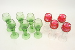 Remmare/likörglas, 10 st, 1900-tal.
