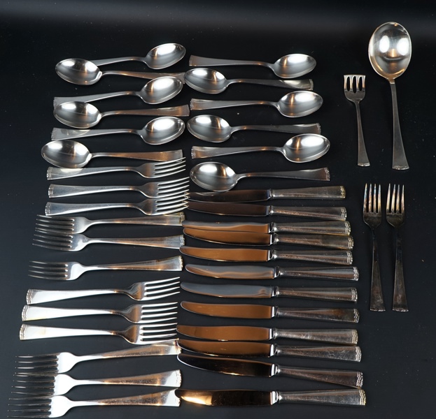 Bestickservis, 30 delar, nysilver, "Diana".