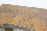 Skrivbord, Chippendalestil, björk, 1900-tal.