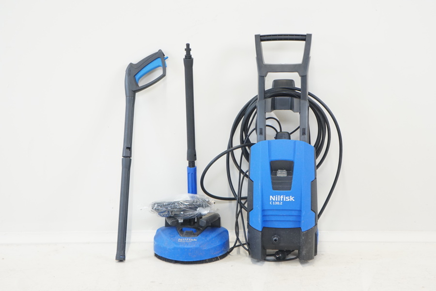 Högtryckstvätt, Nilfisk C 130.2, med tillbehör.