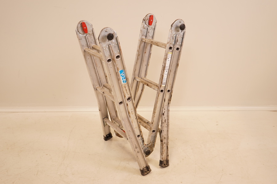 Stege, hopfällbar, metall, Seda.