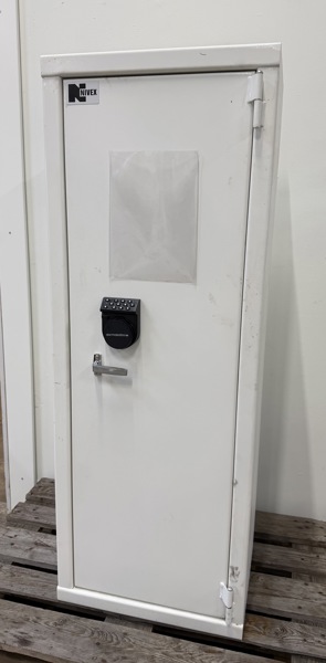 Säkerhetsskåp, Nivex, med högsäkerhetslås, Kaba Mas Modell 52.