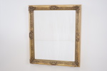 Spegel, förgylld ram.