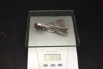 Kaffeskedar, silver, 5 st, "Carmen", 41 gram.