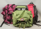 Vandringsryggsäckar, 3 st, bl. a Abu Garcia.