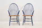 Windsorstolar, ett par, Kli Logatec, Slovenien.