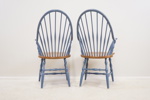 Windsorstolar, ett par, Kli Logatec, Slovenien.