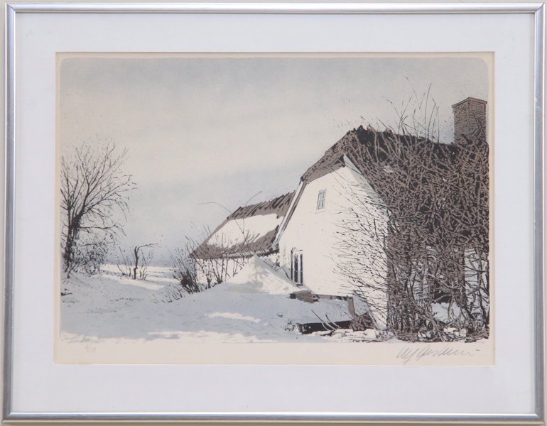 Ulf Onsberg, litografi nr 6/150, signerad.