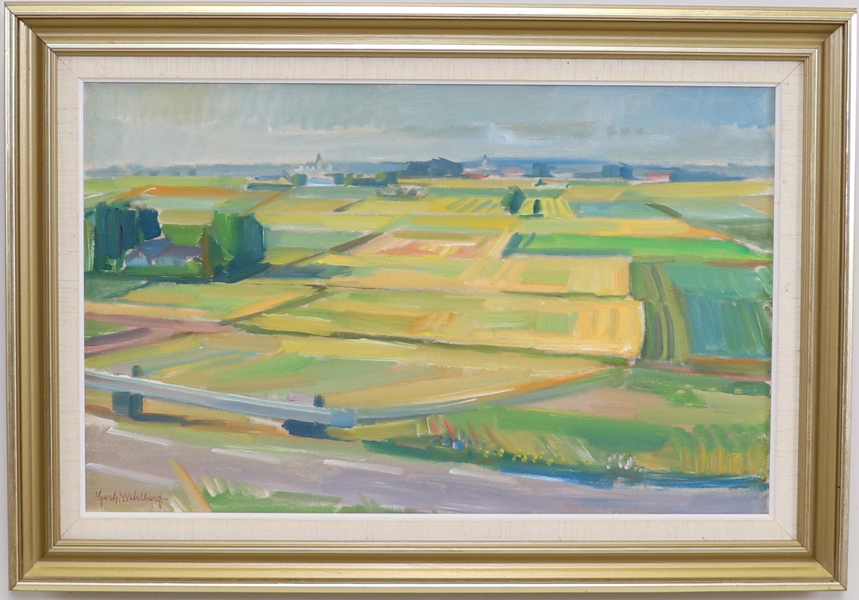 Gerhard Wihlborg, olja på duk, signerad.