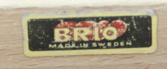 Brio tågbana, ett parti, 1900-tal.