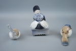 Figuriner, 3 st, porslin, Royal Copenhagen och Bing & Gröndahl.