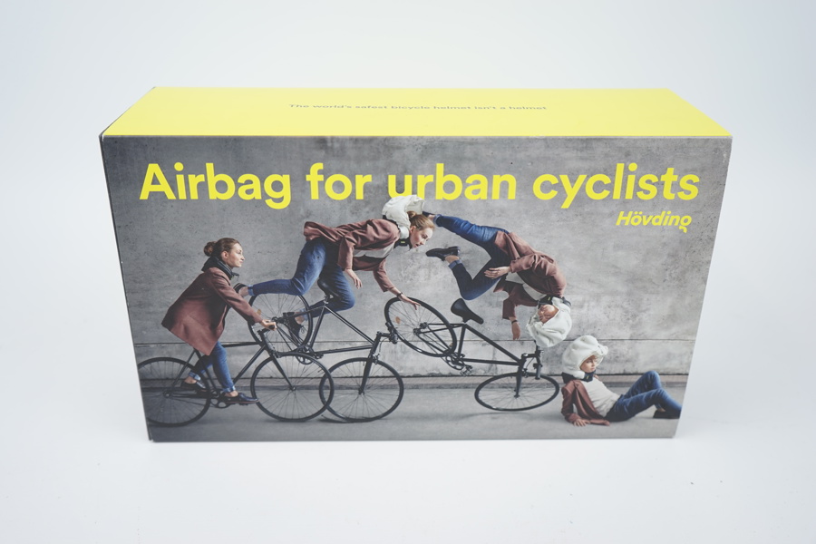 Cykelhjälm/airbag, Hövding 3.