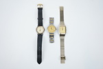 Armbandsur, 3 st, Seiko, Tissot, Citizen.