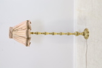 Golvlampa, metall/textil.