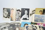 Vykortssamling, filmstjärnor, Elvis Presley, Björn Borg, The Hep Stars med flera.