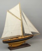 Skeppsmodell, segelbåt, 1900-tal.