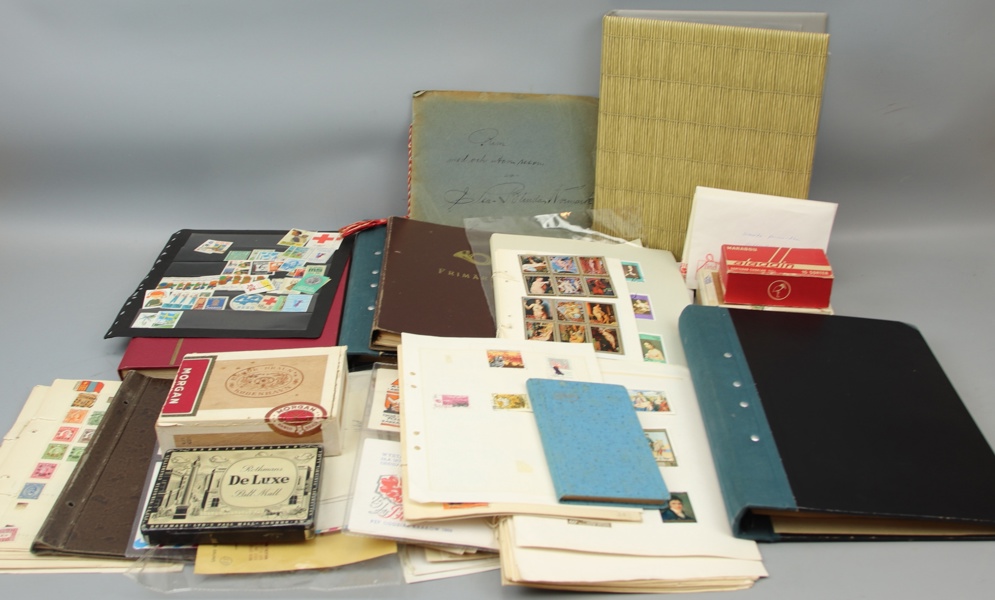 Frimärken, ett parti, hela världen.