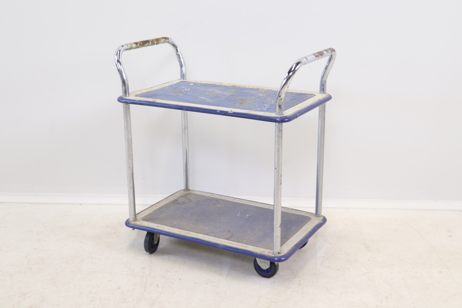 Rullvagn, metall/plast, Prestar, Japan.