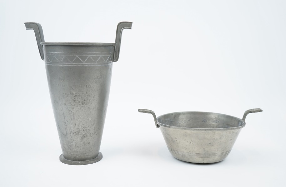 Carl-Einar Borgström, vas och skål. Ystad Tenn.