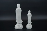 Figurin, 2 st, blanc de chine, 1900-tal.