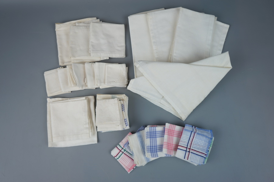 Näsdukar, ett parti, 1900-tal.