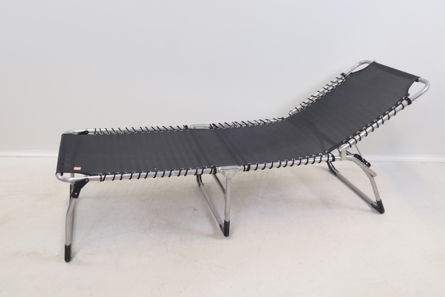 Solsäng, ställbar, hopfällbar, metall/plast, "Casanova", Fiam.