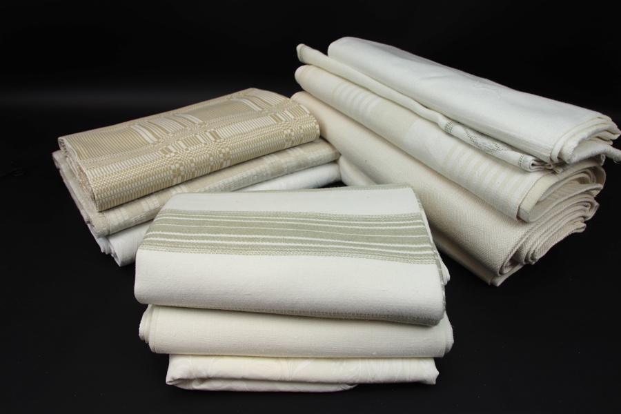 Bordsdukar, 11 st, bomull.