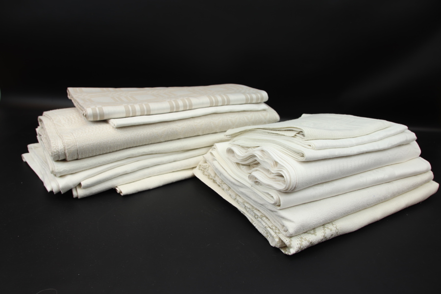 Bordsdukar, 15 st, linne.
