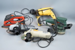 Elverktyg, 5st, bl.a Bosch och Power Craft.
