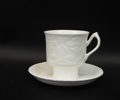 Kaffeservis, 15 delar, benporslin, Staffordshire Crown, England.